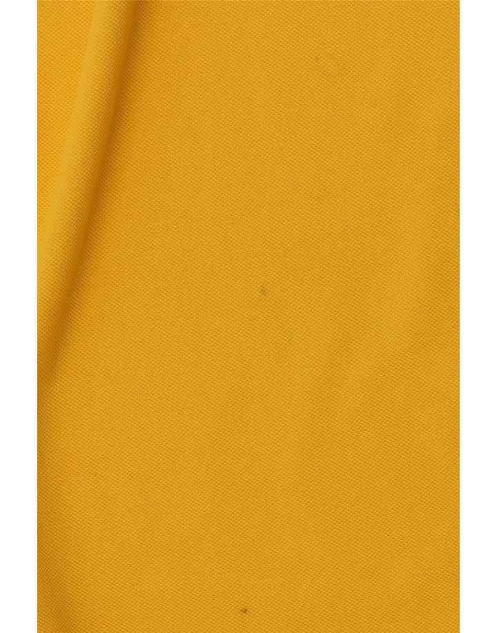 Camisa polo masculina KAPPA grande algodão amarelo