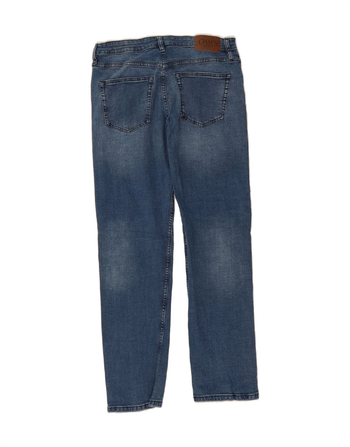 CHAPS Mens Slim Jeans W32 L34 Blue Cotton Vintage Chaps and Second-Hand Chaps from Messina Hembry 