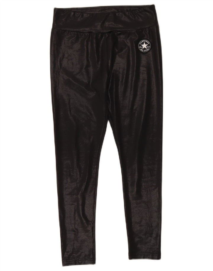 Leggings Converse Menina 12-13 Anos Grande Poliéster Preto