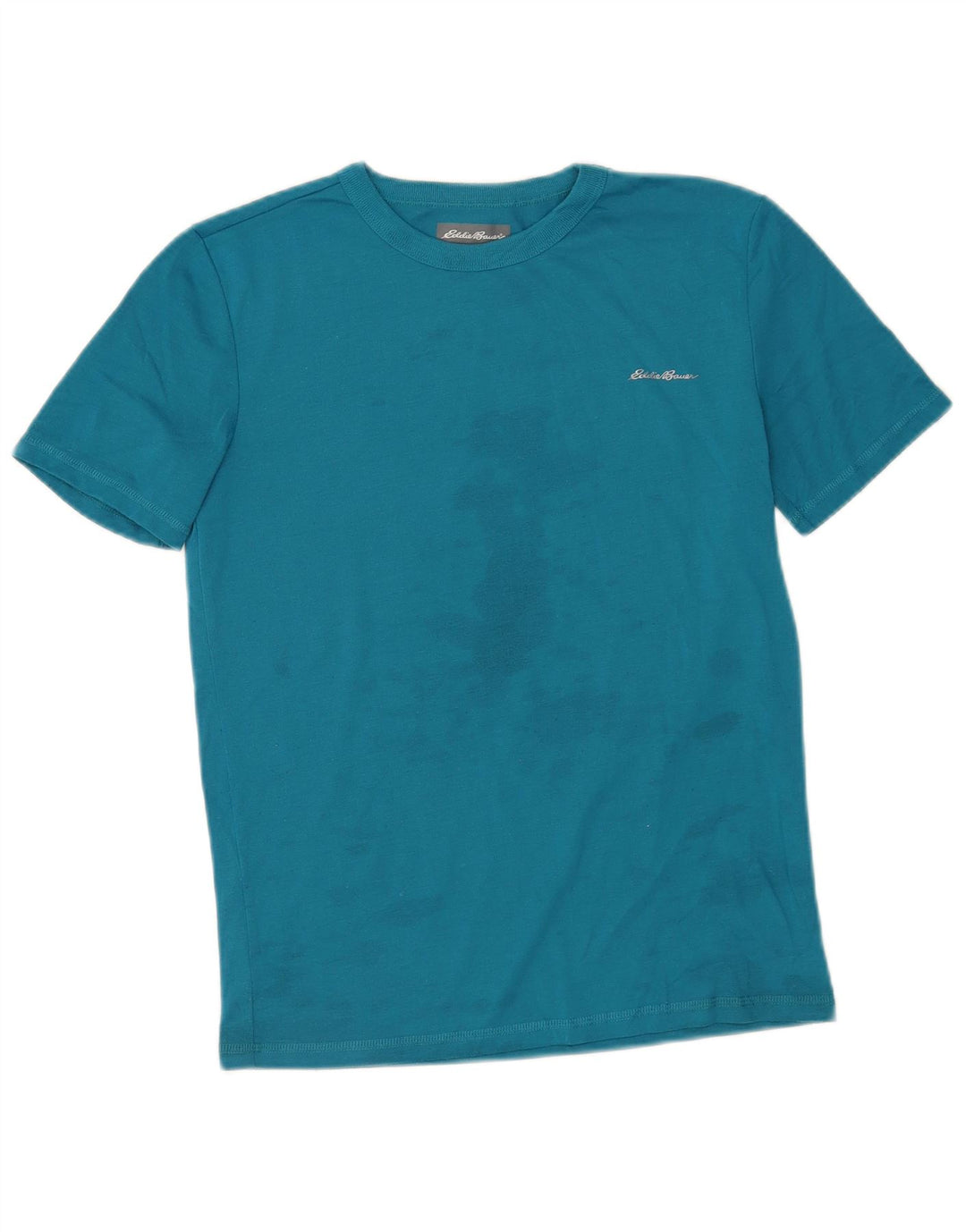 Camiseta Eddie Bauer Boys Top 14-15 Anos Grande Azul Poliéster