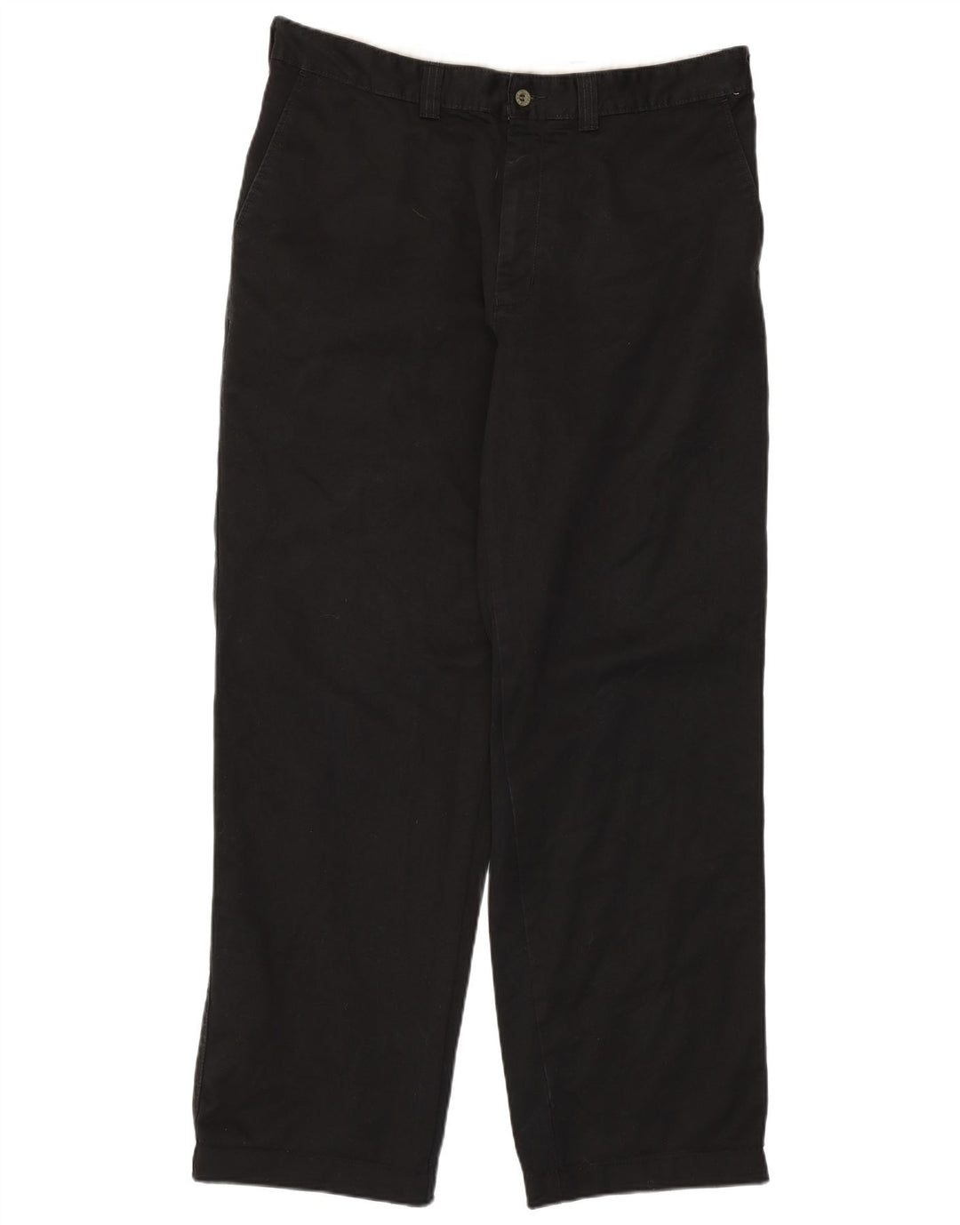 Calça chino reta masculina DOCKERS W36 L32 algodão preto