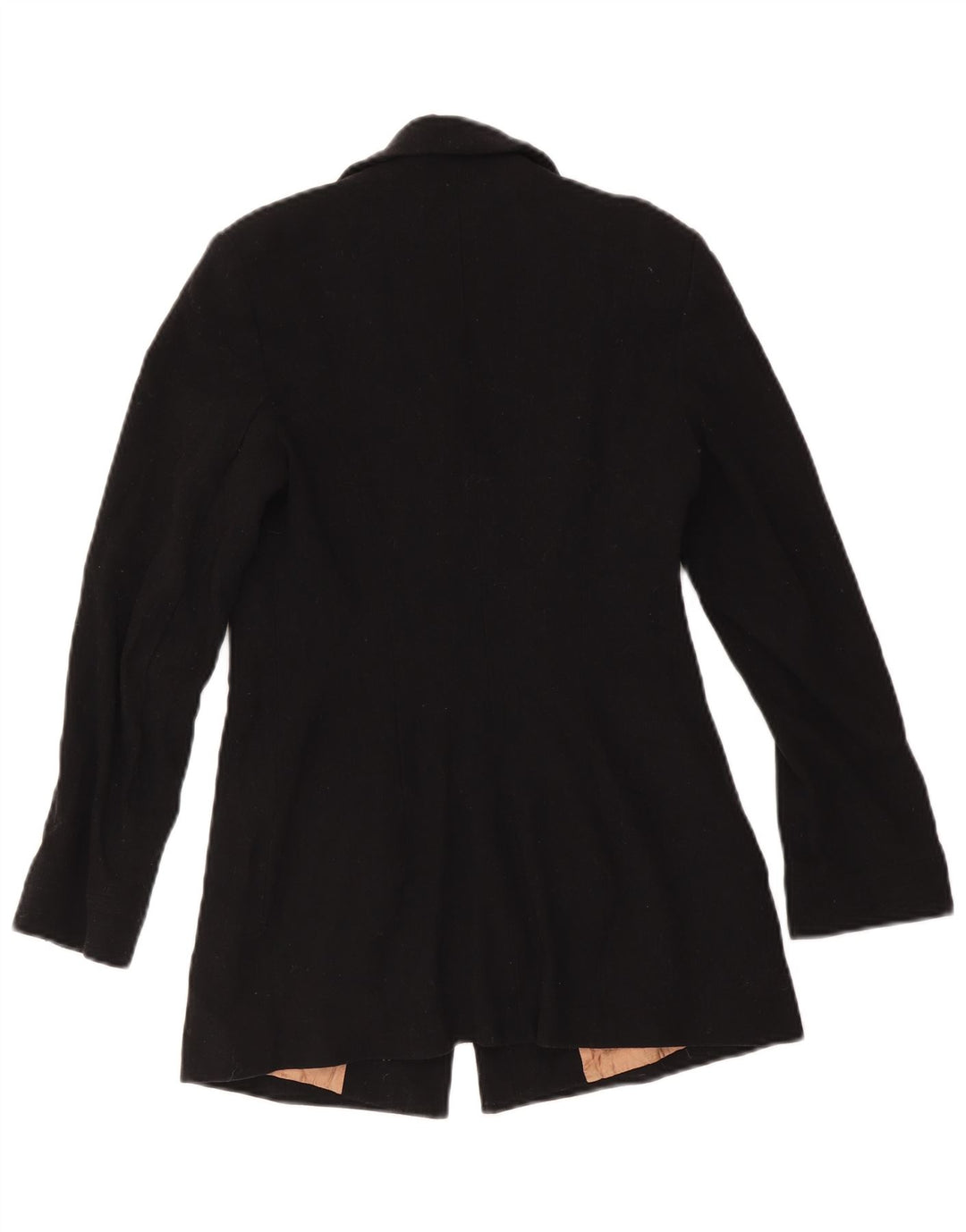 Jaqueta blazer feminina Massimo Dutti com 4 botões UE 38 pequena lã preta