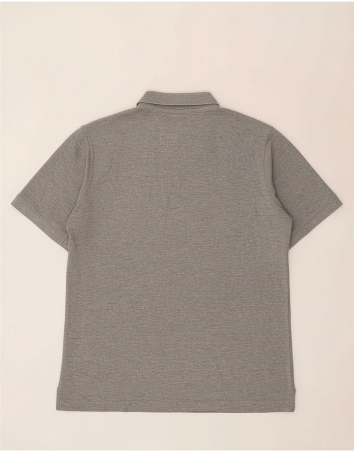 Camisa pólo gráfica masculina KAPPA XL algodão cinza