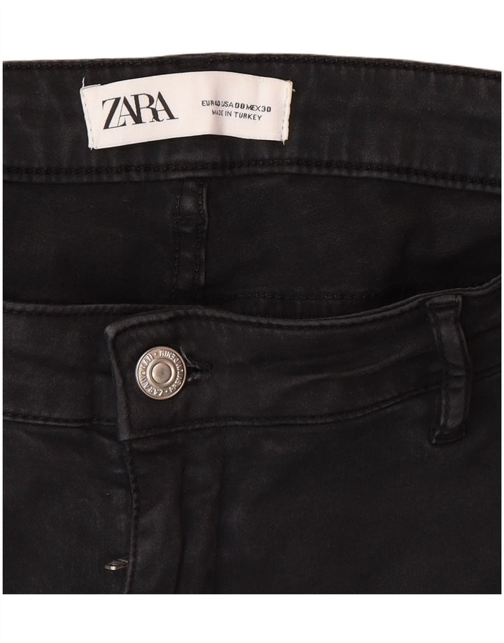 Calça cargo skinny feminina Zara EU 40 médio W30 L29 preta