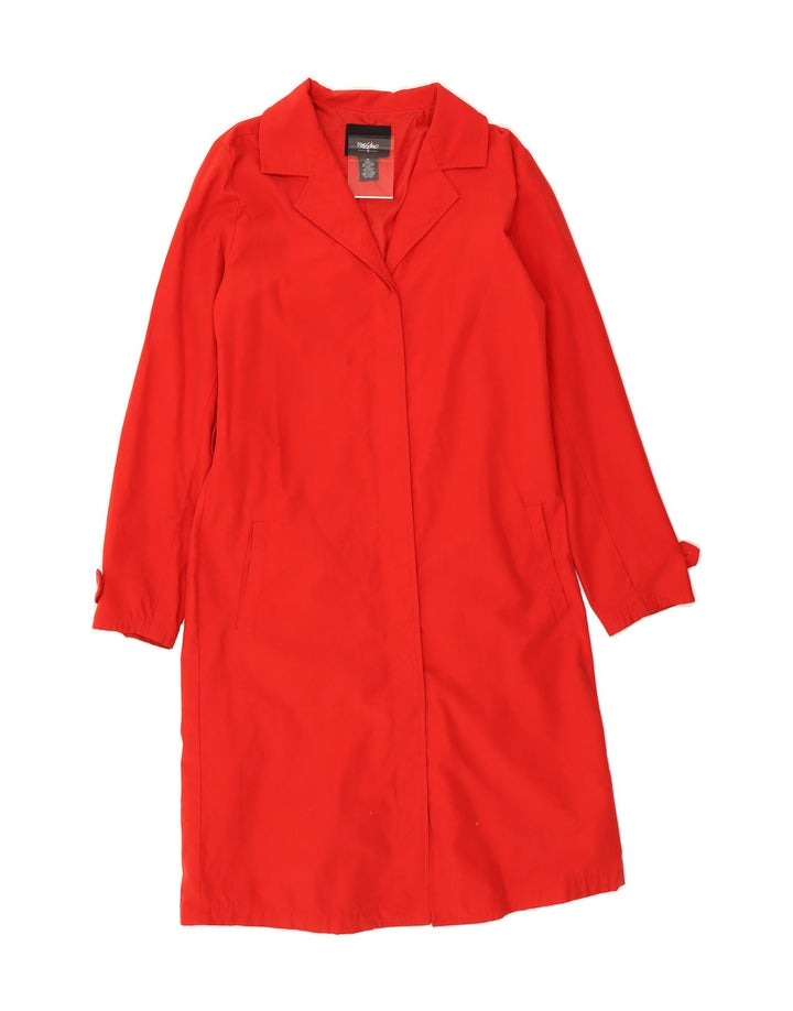 MOSSIMO Womens Overcoat UK 14 Medium Red Nylon Vintage Mossimo and Second-Hand Mossimo from Messina Hembry 