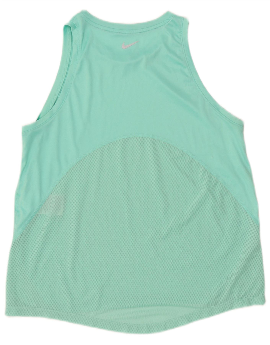 Nike Womens Dri Fit Vest Top UK 14 Grande Poliéster Verde