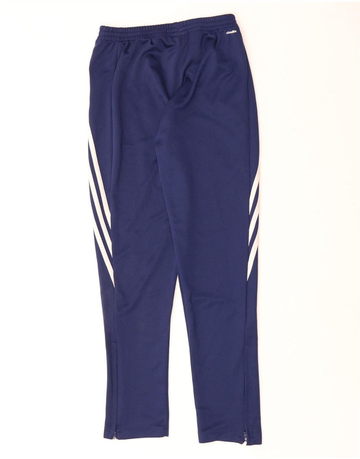 Calças de treino ADIDAS Menino Climalite 13-14 Anos Azul Poliéster