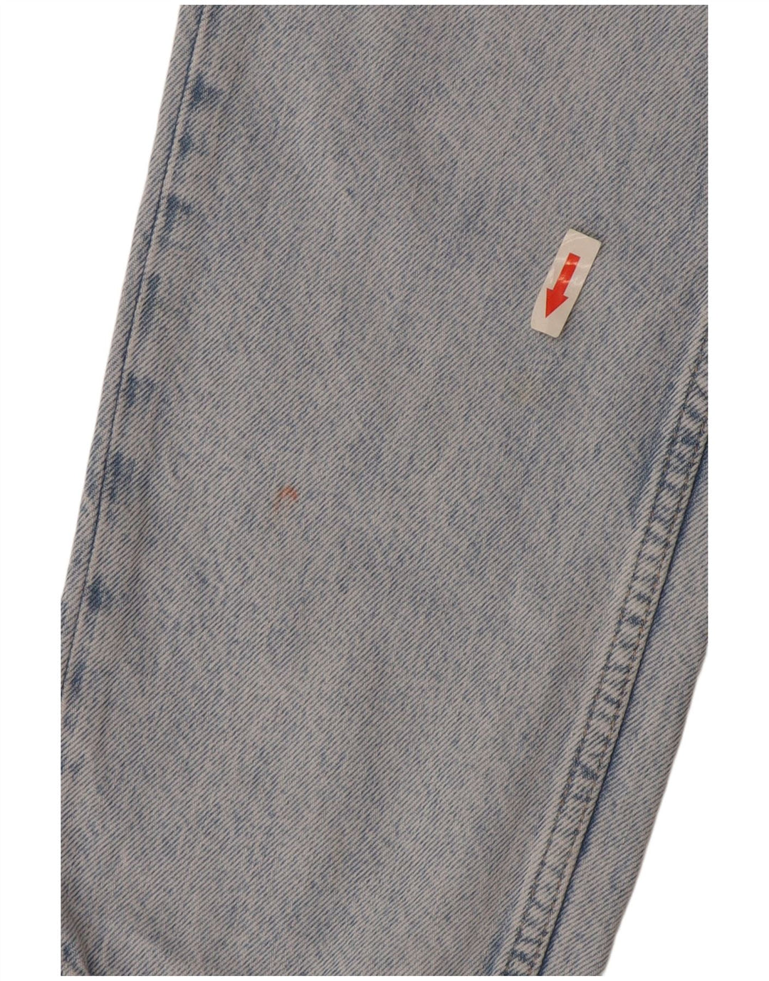 Calvin Klein Jeans masculino desgastado slim W30 L33 azul algodão