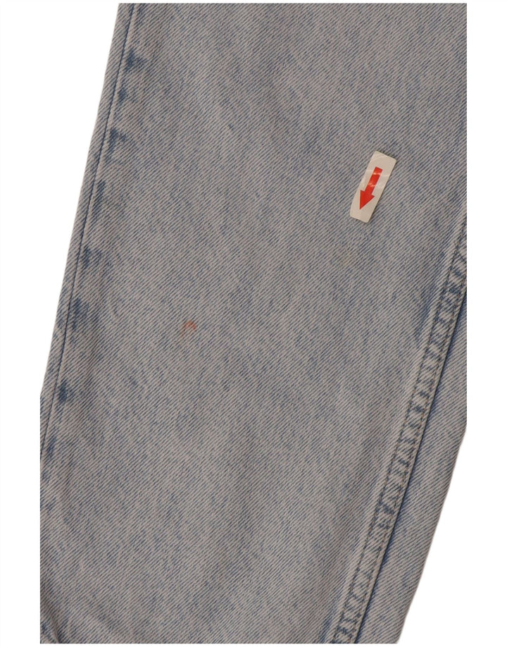 Calvin Klein Jeans masculino desgastado slim W30 L33 azul algodão