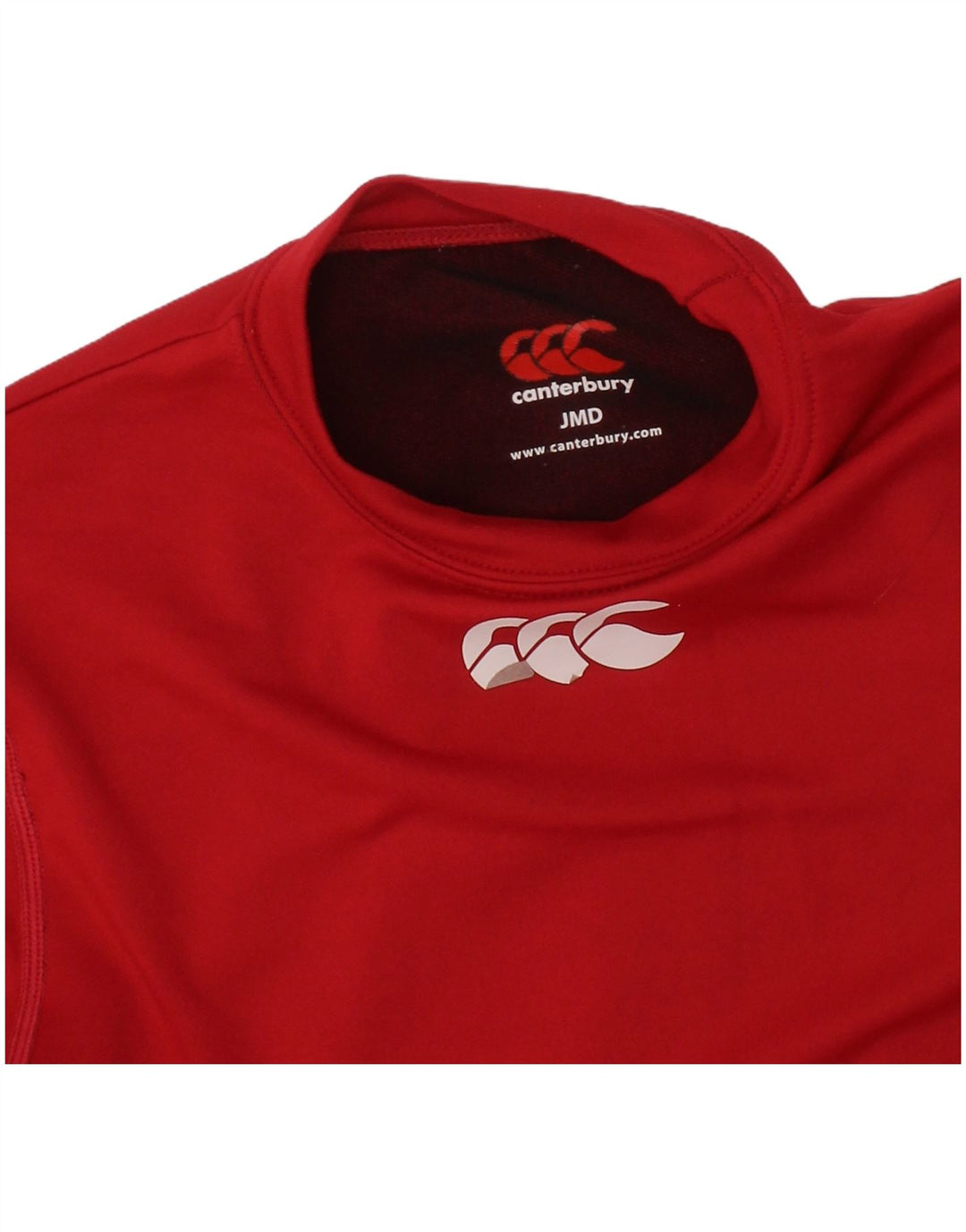 Canterbury Boys Graphic Top manga comprida 7-8 anos médio vermelho