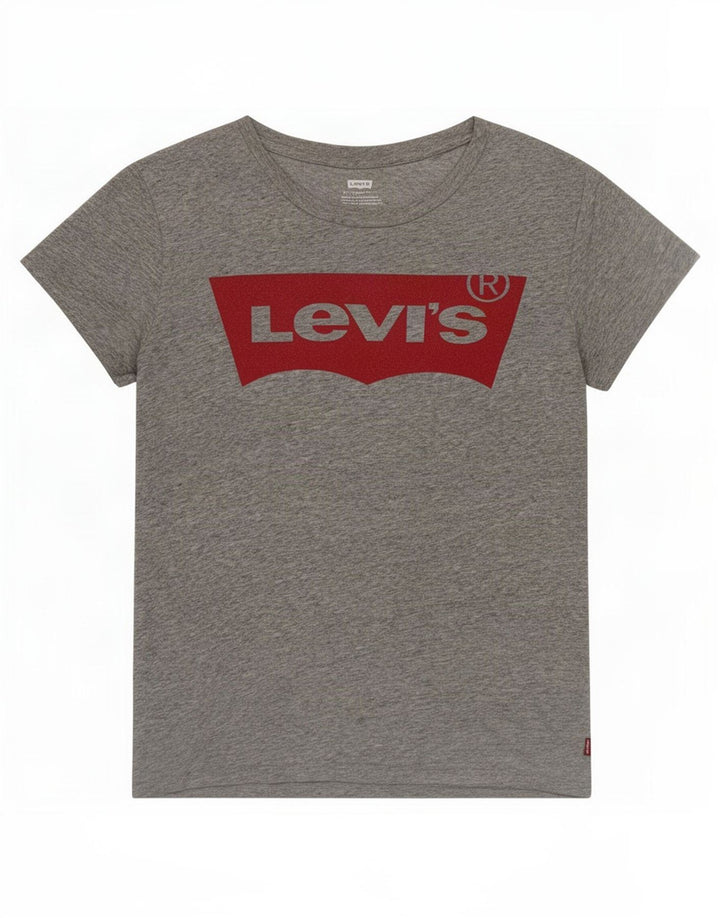 Camiseta gráfica masculina Levi's cinza médio