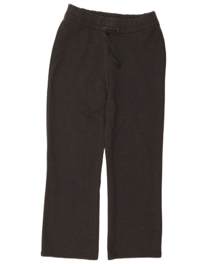 Calça de treino feminina Marks & Spencer Reino Unido 12 algodão cinza médio