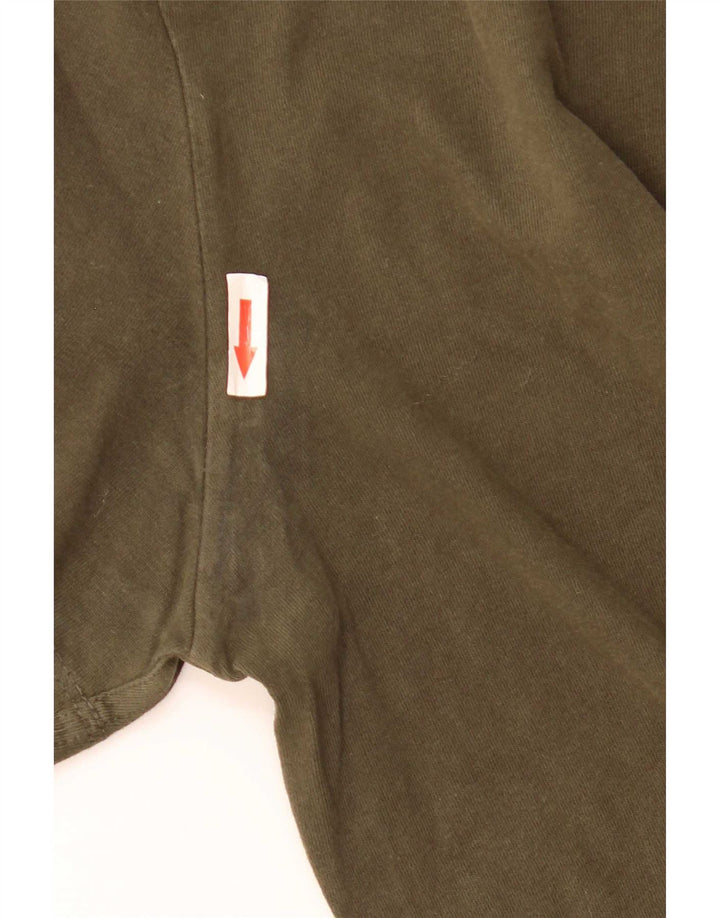 Camiseta masculina Superdry Top XL algodão cáqui