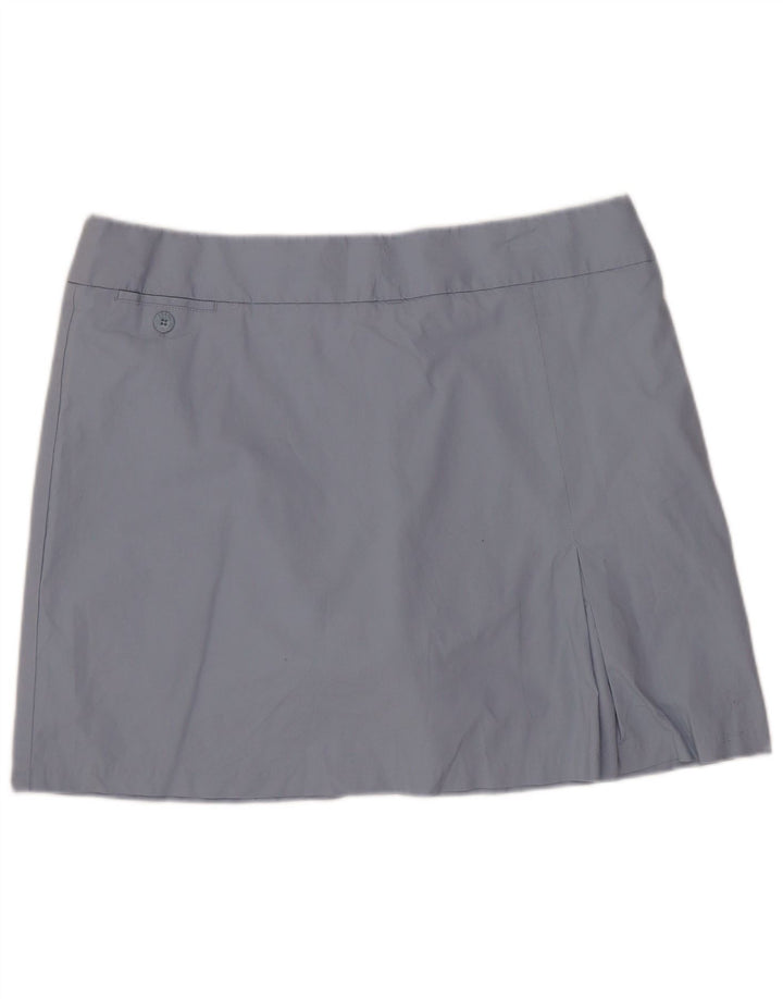 Minissaia feminina DOCKERS US 10 grande W32 algodão azul