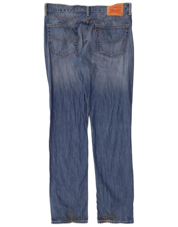 Calça Jeans Levis 511 Slim Masculina W36 L34 Azul Algodão