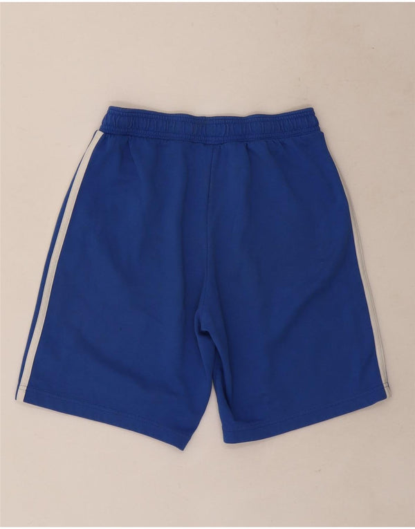 Shorts esportivos gráficos Adidas meninos 13-14 anos azul algodão
