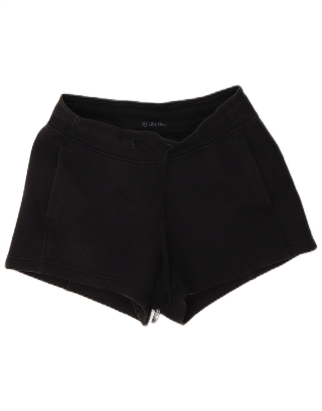 Shorts esportivos femininos Lululemon US 4 pequenos pretos