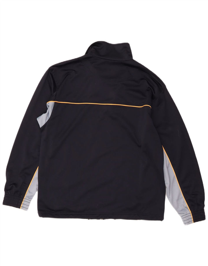 Lotto Mens Treino Top Jaqueta Médio Azul Marinho Colorblock Sports