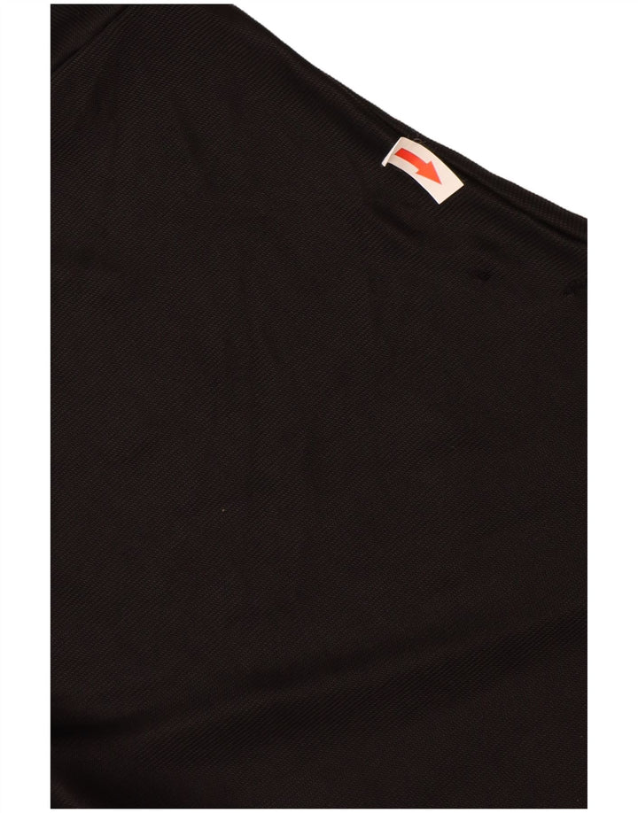 Camiseta feminina grande Cos UK 14 viscose preta média