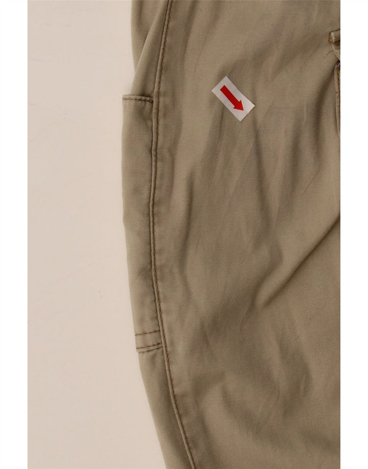 MOSSIMO Womens Straight Capri Trousers US 16 2XL W38 L21 Beige Cotton Vintage Mossimo and Second-Hand Mossimo from Messina Hembry 