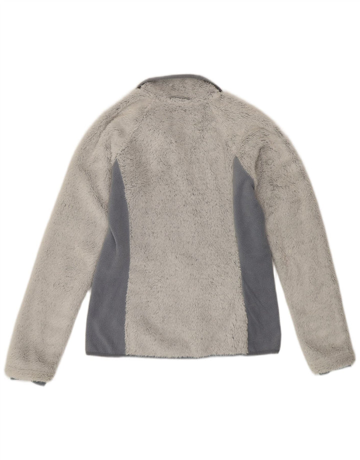 Jaqueta feminina de lã COLUMBIA Interchange UK 14 bloco cinza médio