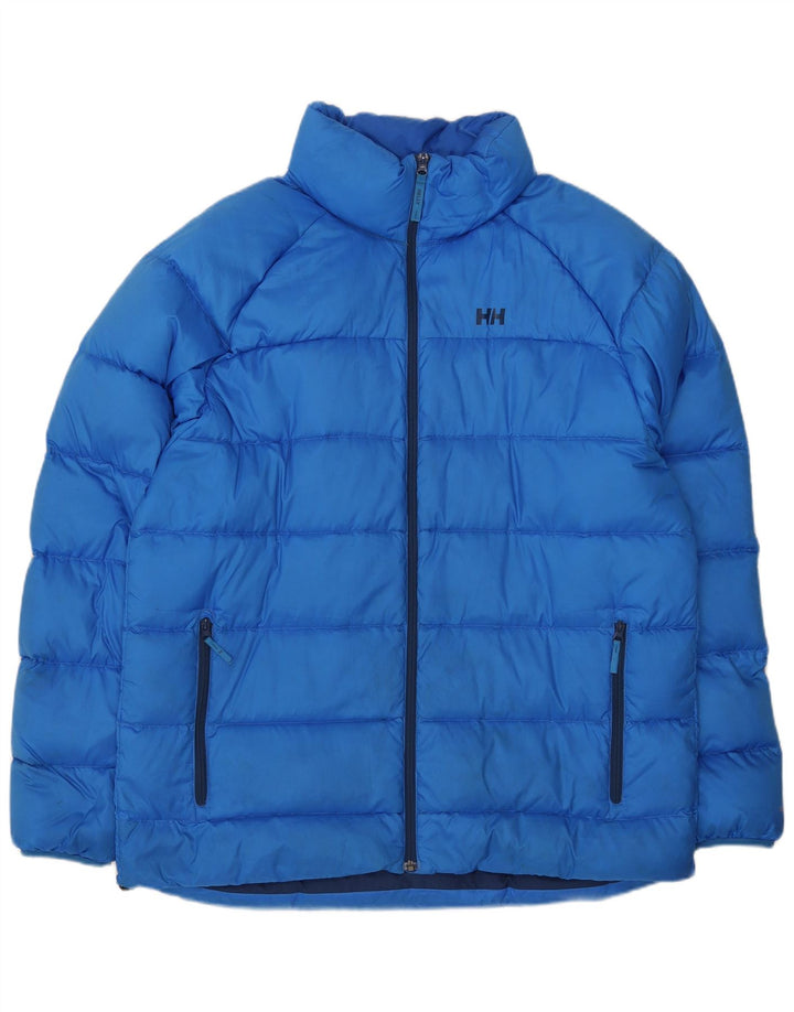 Jaqueta acolchoada masculina Helly Hansen UK 44 2XL poliéster azul