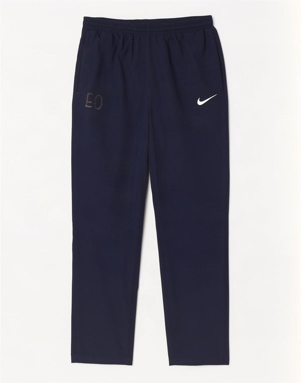 Calça de treino masculina Nike Dri Fit grande poliéster azul marinho