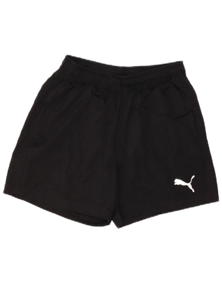 Shorts esportivos masculinos PUMA médios pretos