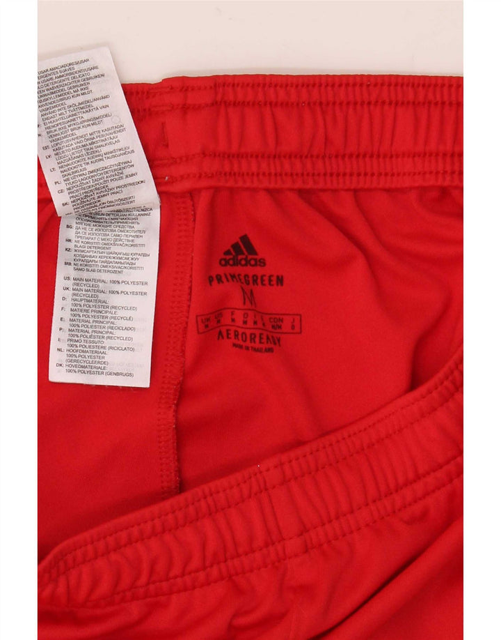 Adidas Mens Aeroready Sport Shorts Médio Poliéster Vermelho