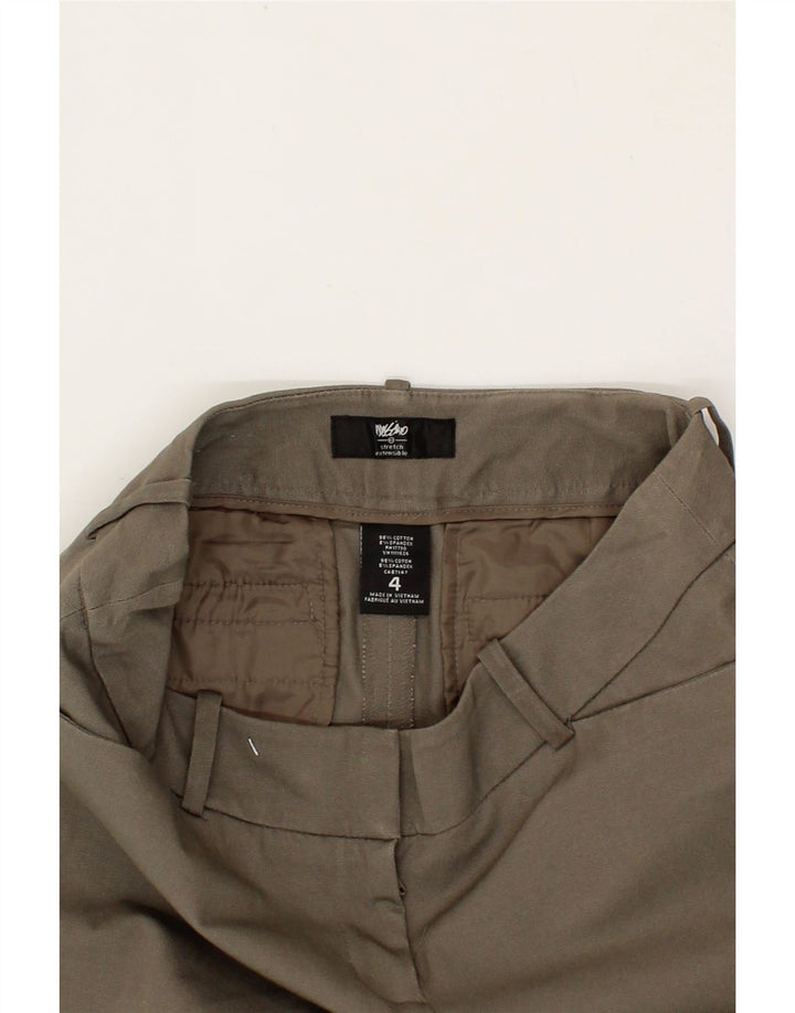 MOSSIMO Womens Slim Casual Trousers US 4 Small W30 L30 Beige Cotton Vintage Mossimo and Second-Hand Mossimo from Messina Hembry 