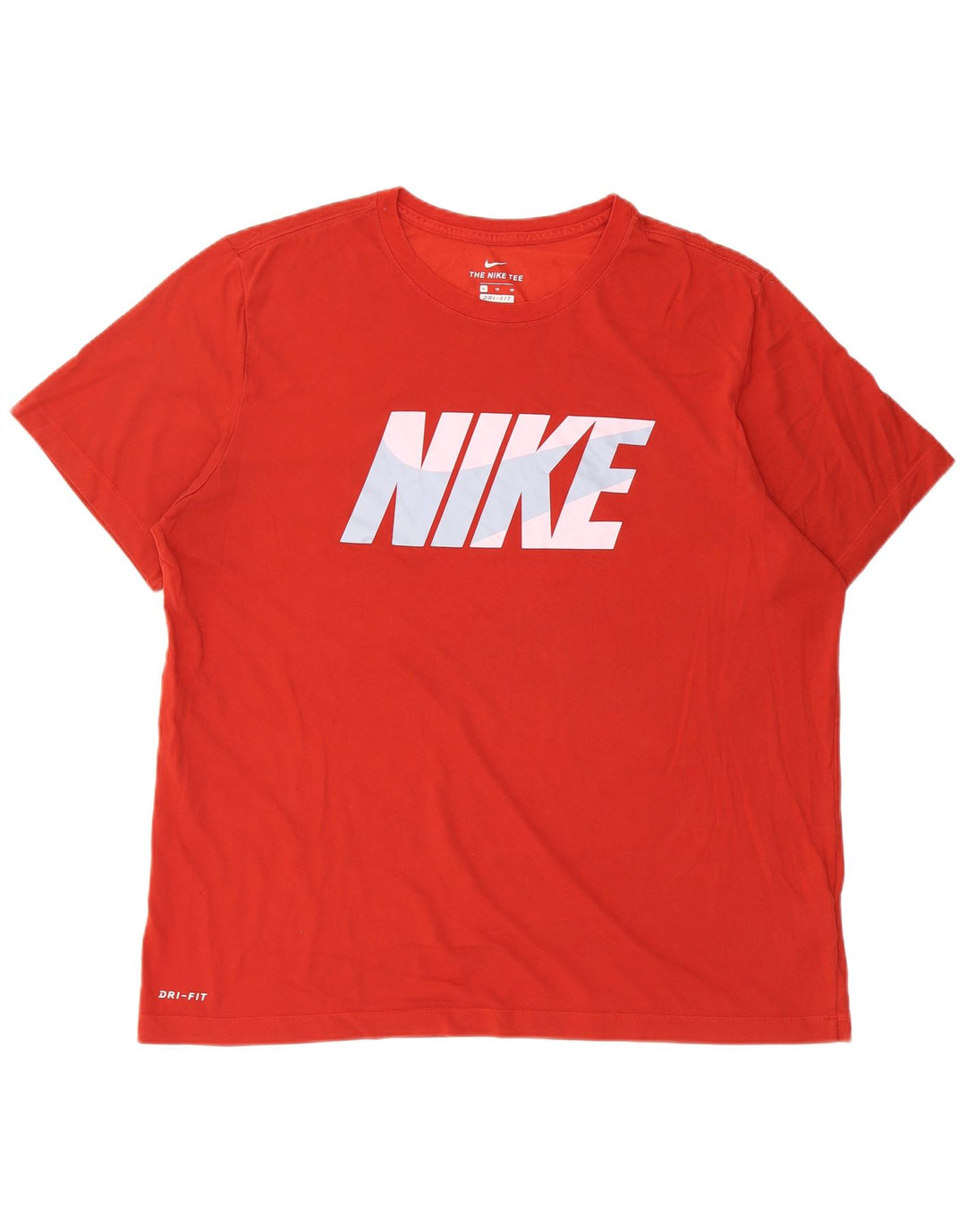 Camiseta Nike Masculina Dri Fit Graphic Top XL Algodão Vermelho