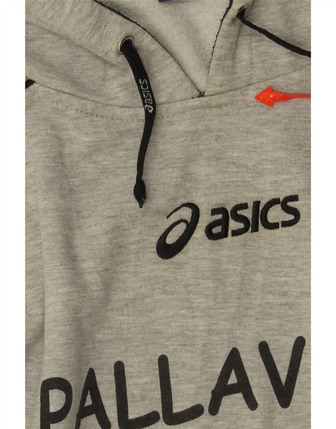 ASICS Mens Graphic Hoodie Jumper XL Cinza