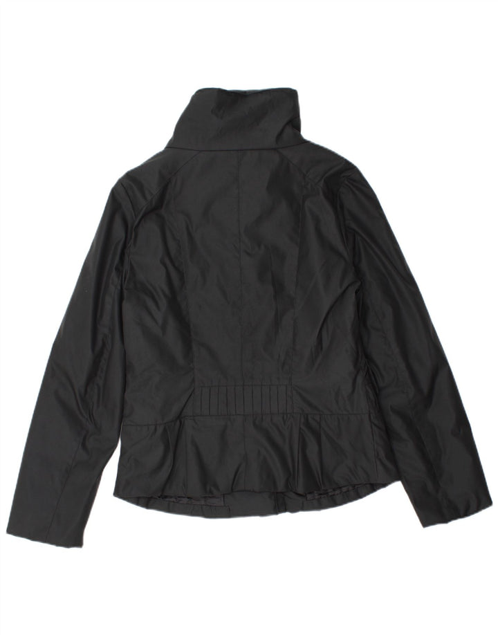 Jaqueta acolchoada feminina Penny Black UK 10 poliéster preto pequeno
