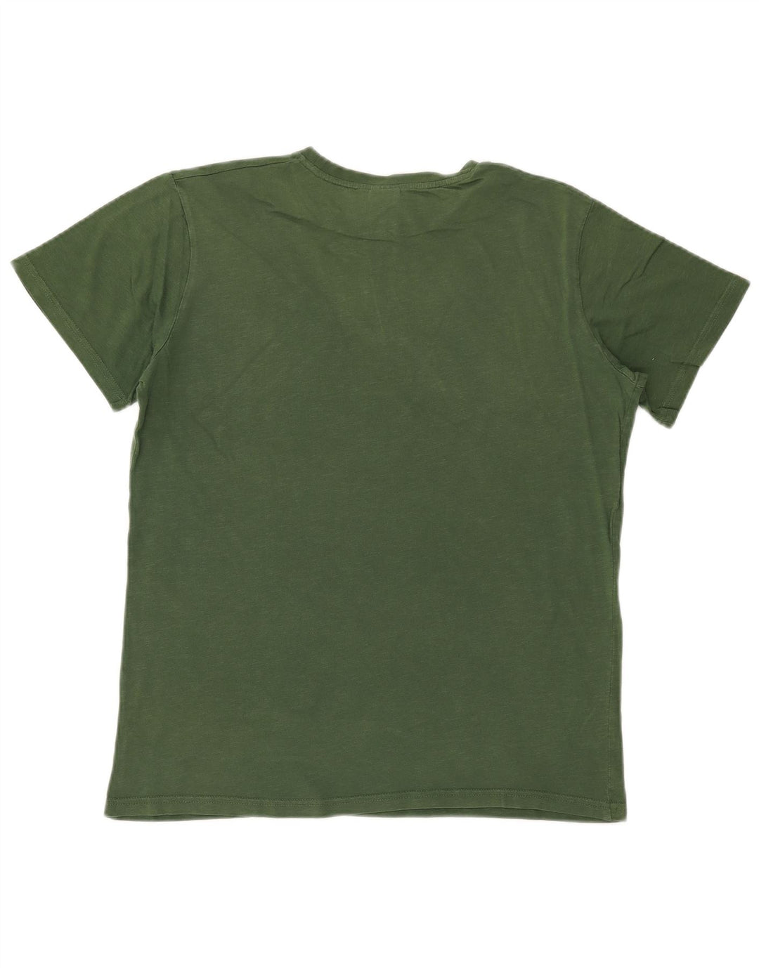 Camiseta masculina Errea com estampa gráfica grande verde