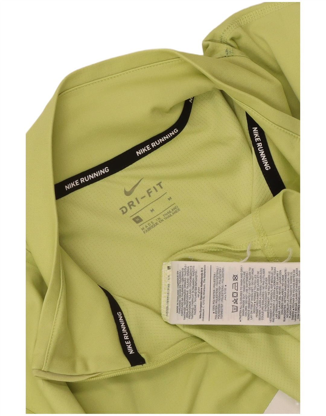 Nike Womens Dri Fit Graphic Pullover Treino Top Reino Unido 14 Médio Verde