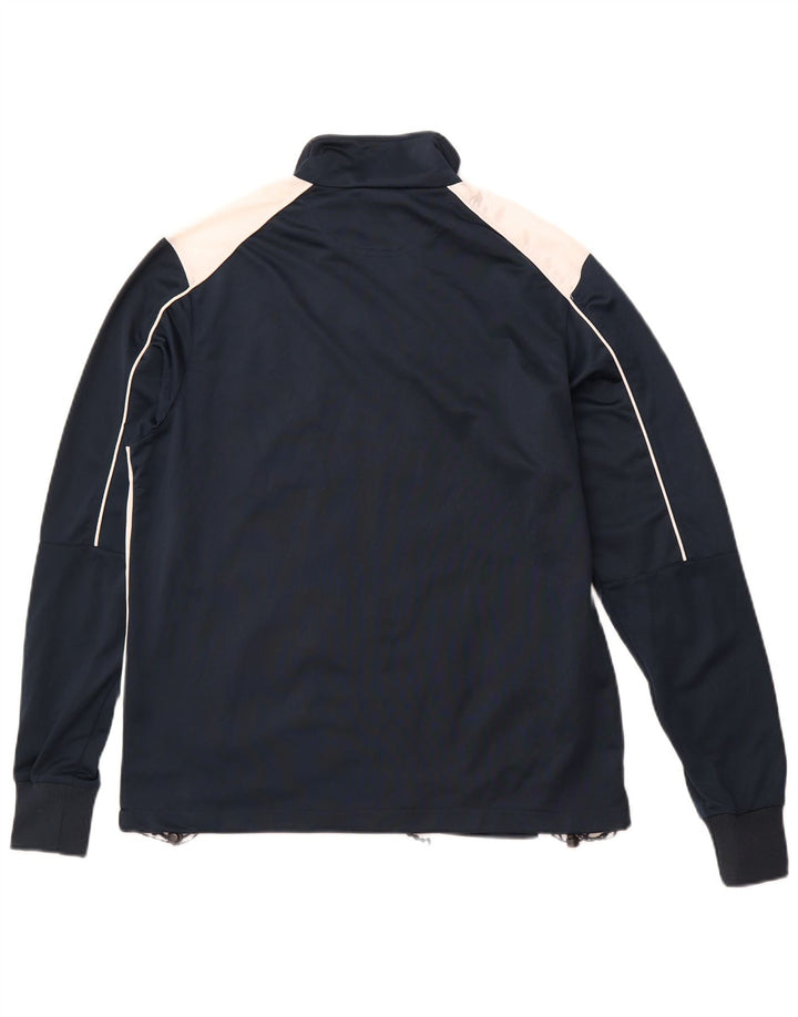 Jaqueta masculina de agasalho BRUGI médio azul marinho em poliéster colorido