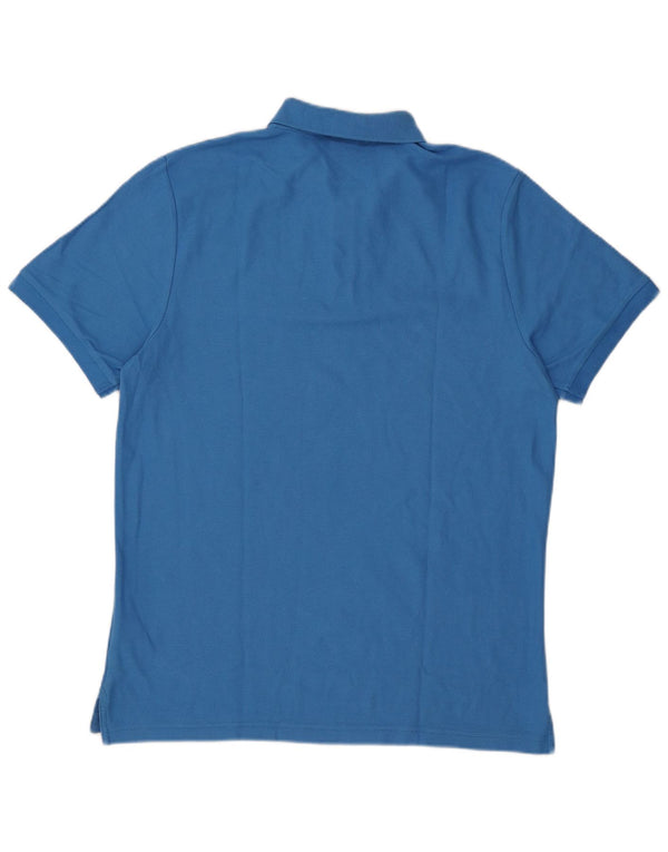 Camisa polo masculina Nike XL azul algodão