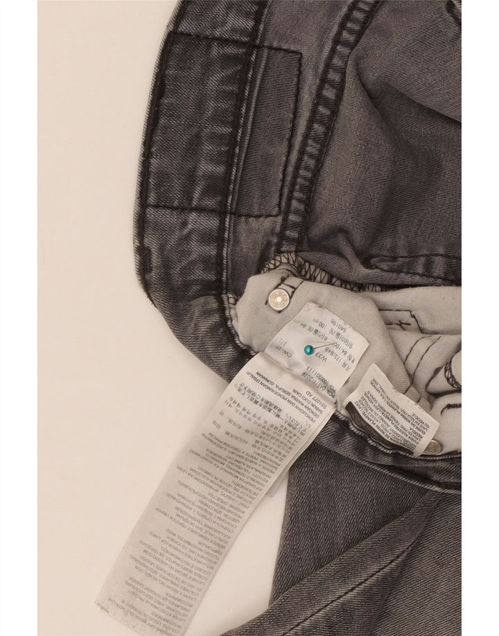 Calça Jeans Levis 511 Slim Masculina W33 L32 Cinza Algodão