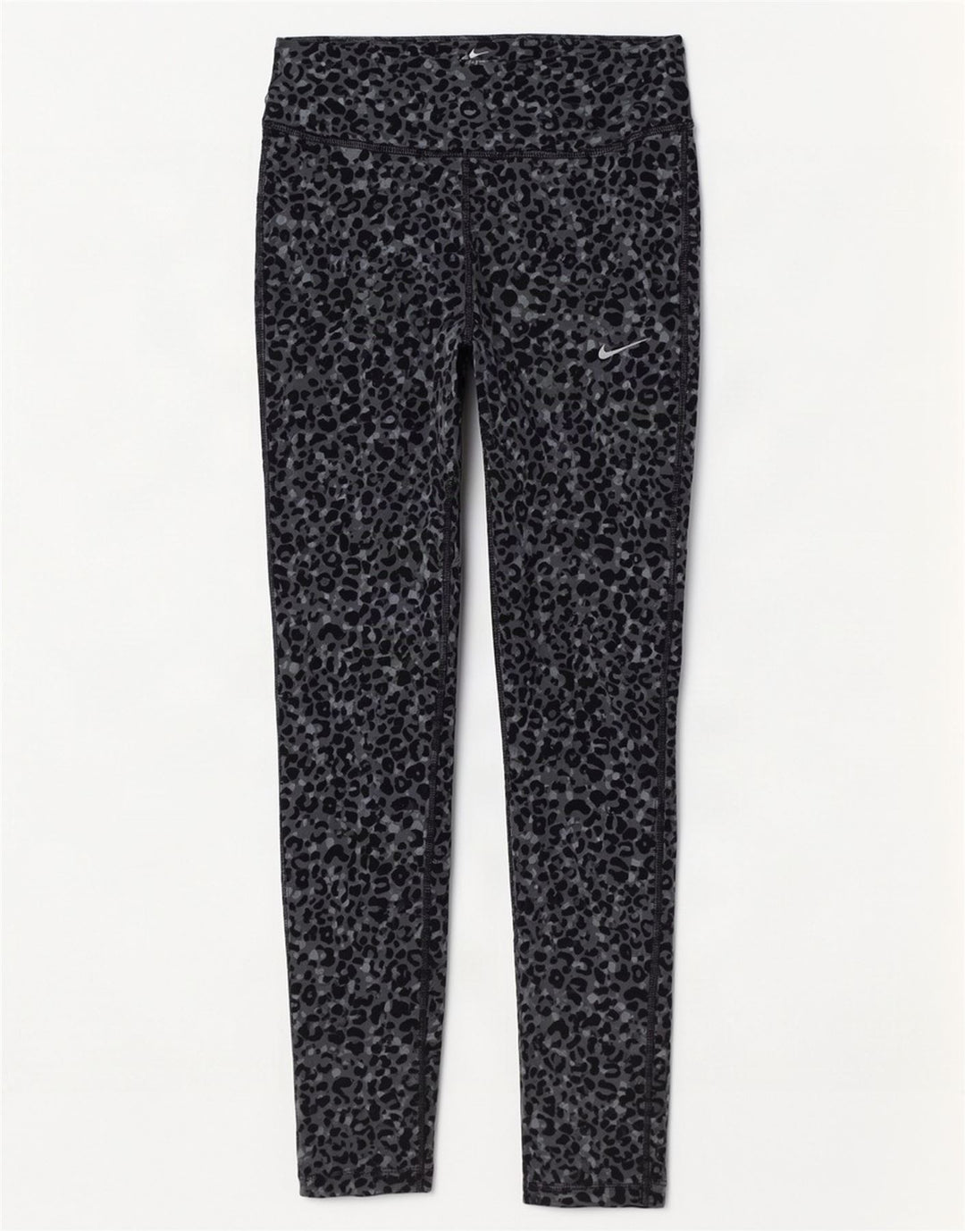 Leggings Nike Dri Fit UK 8 Pequenas Cinza Animal Print Poliéster