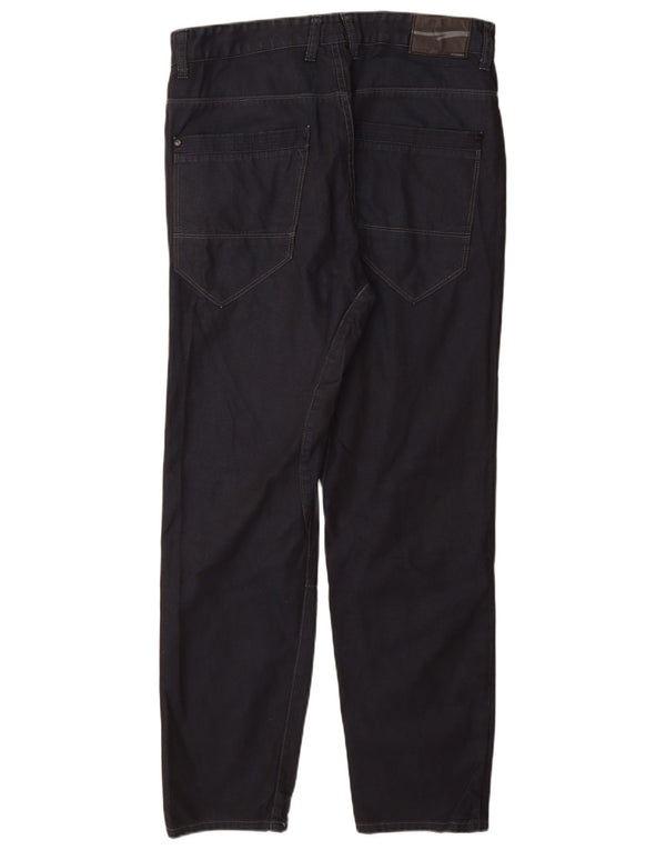 Calça jeans reta masculina FISHBONE W34 L30 azul marinho