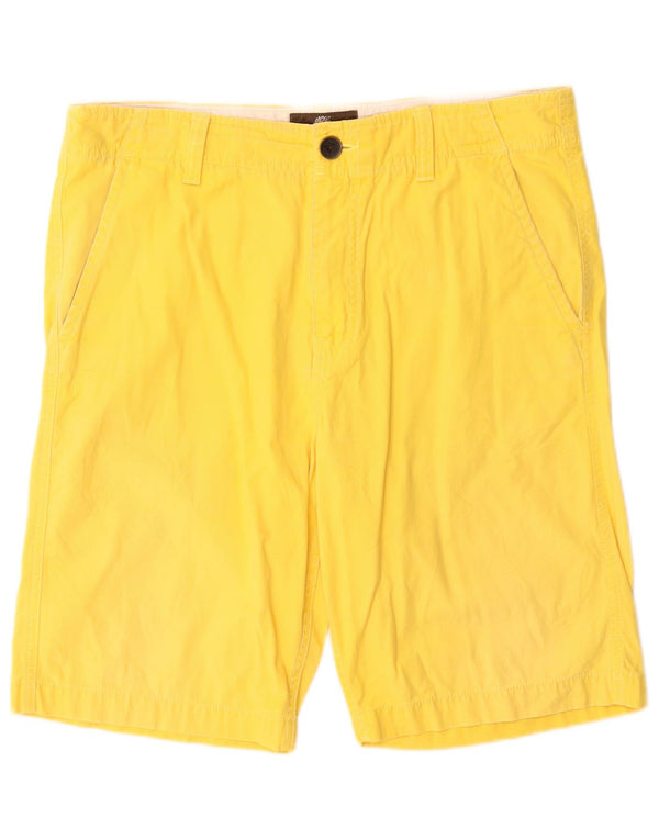 Timberland Mens Earthkeepers Chino Shorts W33 Médio Amarelo