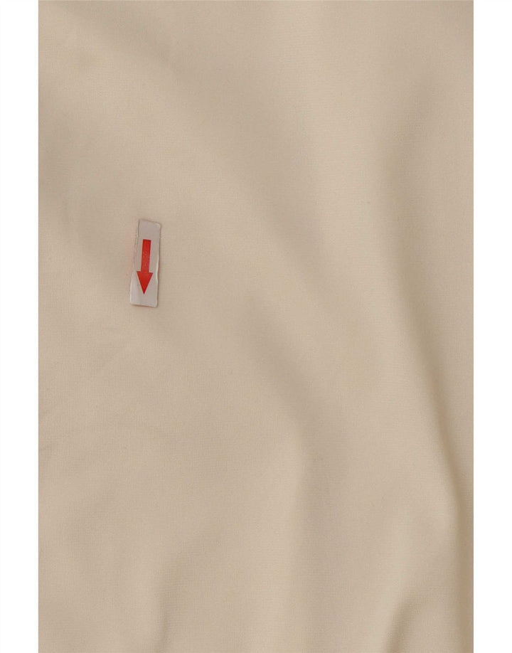 Adidas Mens Tracksuit Top Jacket XL Off White Poliéster