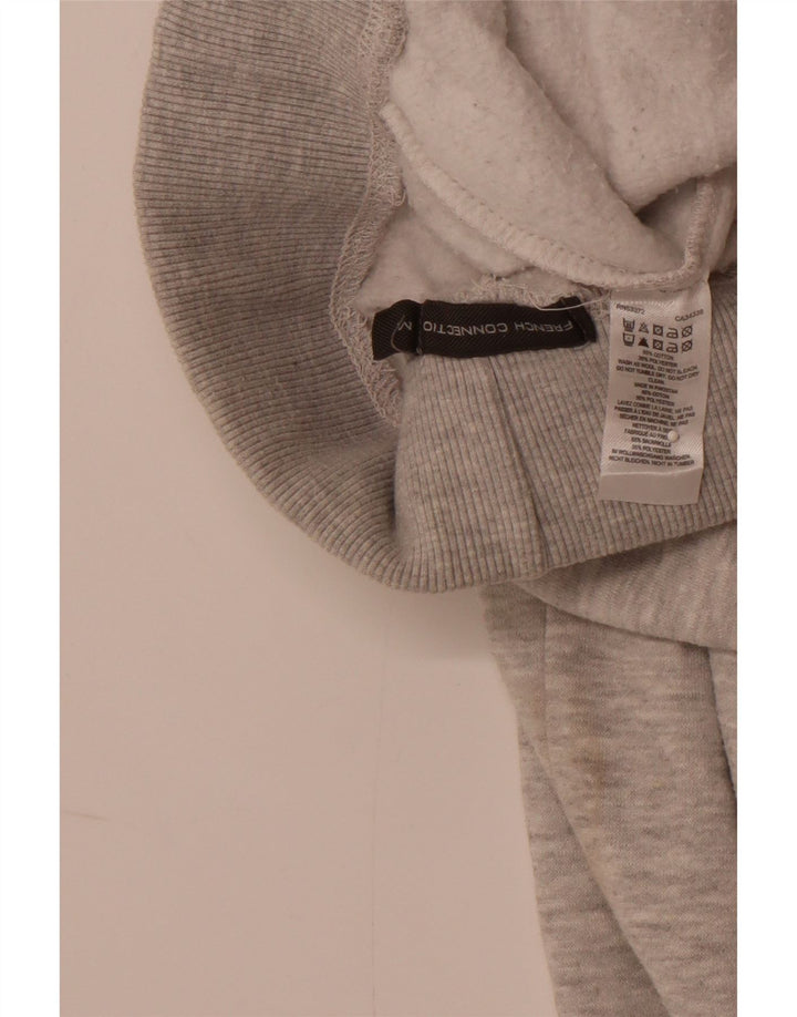 FRENCH CONNECTION Calça de treino feminina Joggers UK 12 cinza médio