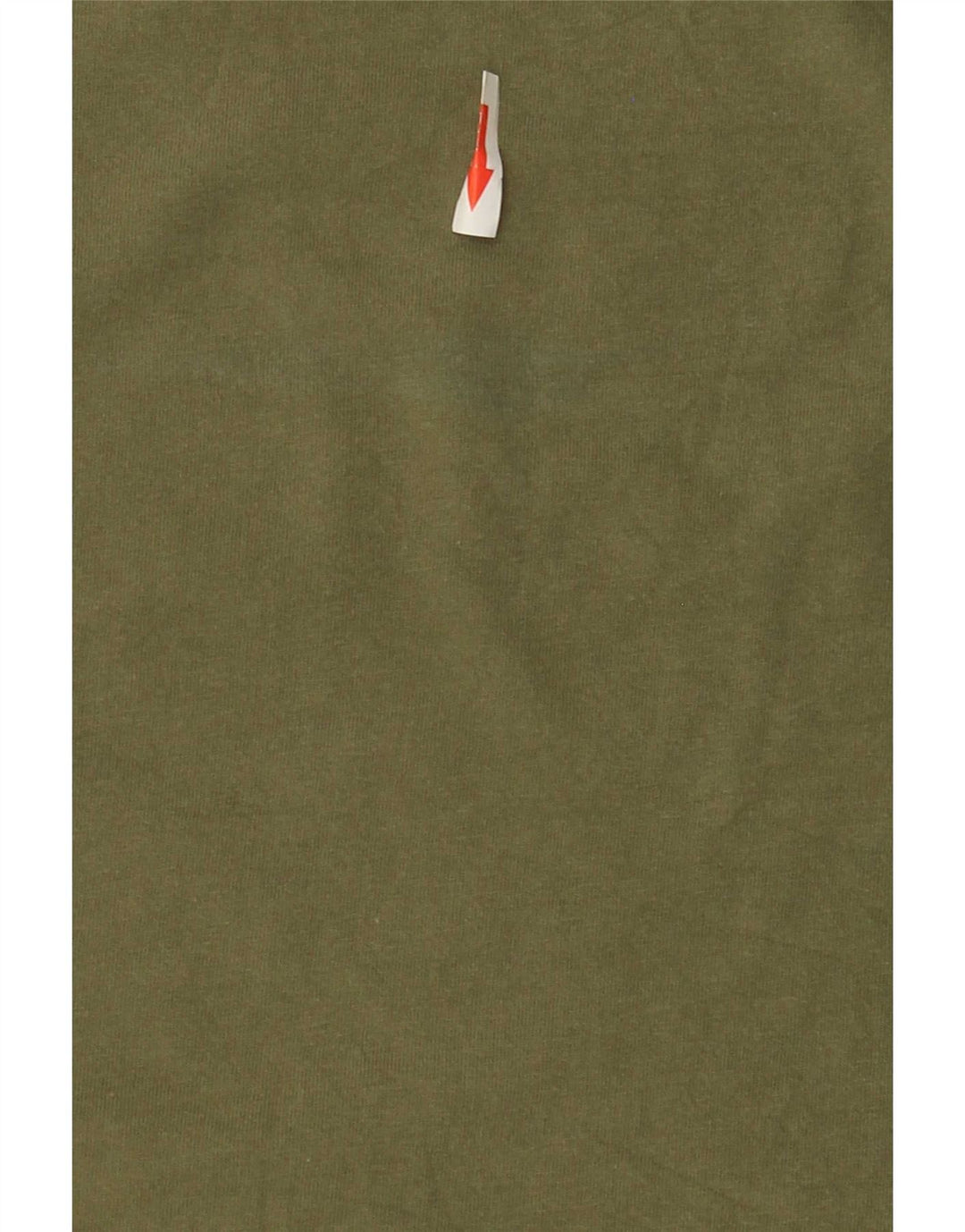 Camiseta masculina Quiksilver Regular Fit com estampa gráfica de algodão cáqui médio