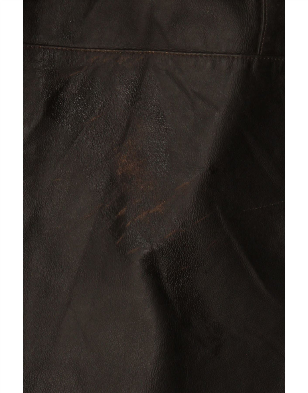 Casaco feminino de couro grande com capuz Privilegi IT 50 XL couro marrom