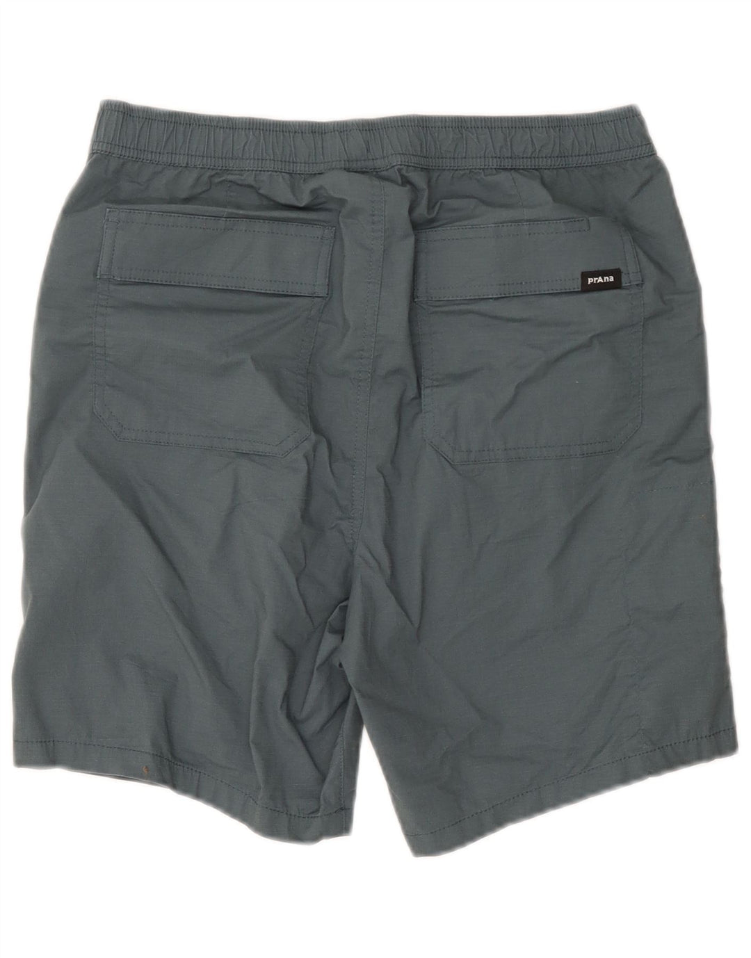 Prana Mens Chino Shorts Médio W32 Algodão Cinza