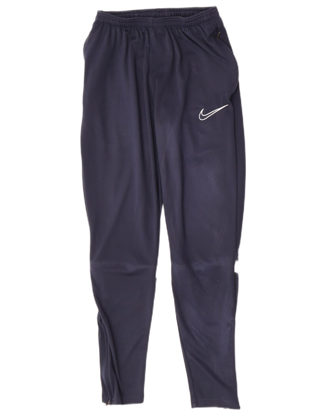 Calça de treino Nike Boys 8-9 anos pequena azul marinho colorblock