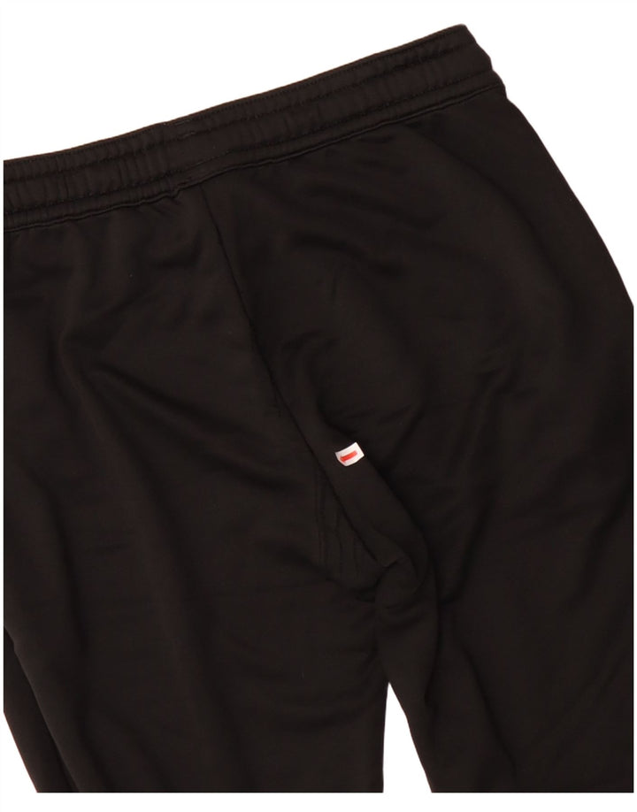 ADIDAS Calças de treino femininas Joggers UK 14 Médio Preto Poliéster