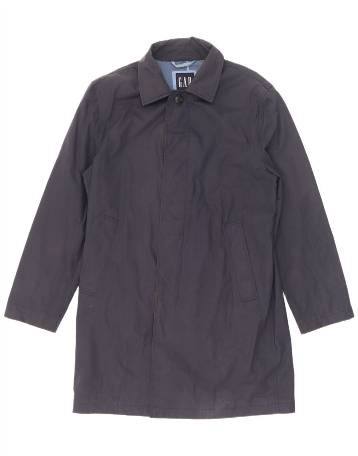 Sobretudo masculino Gap UK 36 pequeno poliéster azul marinho