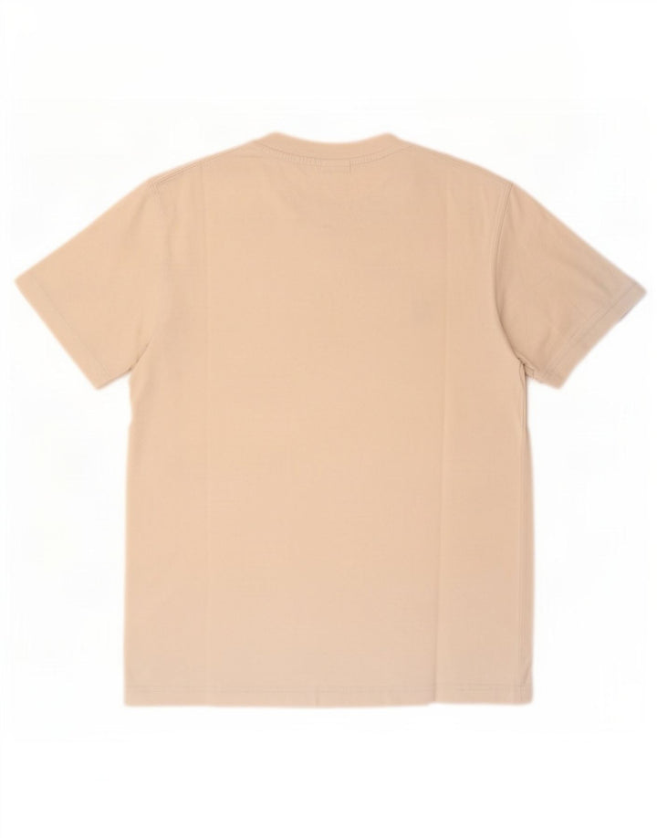 Camiseta masculina Timberland Top pequeno algodão bege